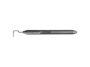 Einendige Parodontometer, Novatech Figur NT2, (3-6-9-12), Griff 6