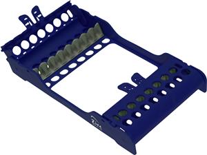 Zirc E-Z Jett Kassette für 8 Instrumente Dunkelblau