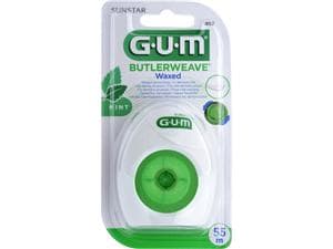 GUM® Butlerweave® Webseide Minze, Spender 55 m