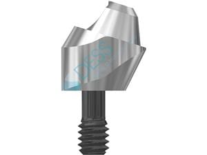 Multi-unit® Abutments RP Ø 4,1 mm - kompatibel mit Nobel Branemark® Höhe 4,0 mm, 17° gewinkelt, mit Rotationschutz