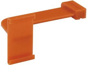 Filmhaltesystem Color - Bissplatte Bissflügel 2,7 x 5,4 cm, orange, Packung 8 Stück
