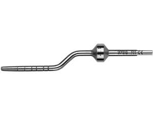 Osteotom Bone-Spreader, abgewinkelt Figur 4.27 konvex (OSTMSP27A), Länge 2,7 mm
