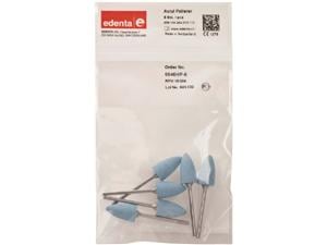 Acrylic Polierer, hellblau Flamme, hellblau, Packung 6 Stück