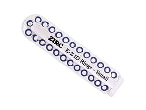 Zirc EZ-ID Markierungsringe, klein (Ø 3 mm) - Nachfüllpackung Dunkelblau, Packung 25 Stück