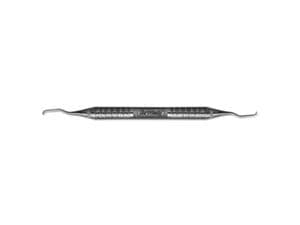 Mini-Five Gracey-Kürette, Griff 6 Satin Steel Figur 1/2