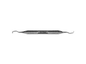 Standard Gracey-Kürette, Griff 6 Satin Steel Figur 1/2