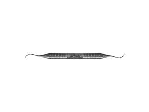 Standard Gracey-Kürette, Griff 6 Satin Steel Figur 15/16