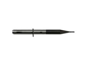 Fräser für K-/S-/R-/E4/5-Modelle, schwarz Universal-Zweizahn-Radiusfräser, beschichtet, Ø 0,6 mm