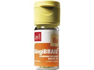 GingiBRAID+ Geflochtene Fäden, imprägniert Größe 0a, gelb, Packung 183 cm
