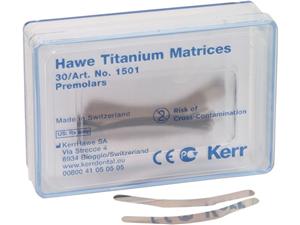 Hawe Titan Matrizen Nr. 1501, Packung 30 Stück