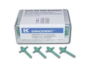 Gussbirnen grün Größe 3, Ø 7 mm, Packung 100 Stück