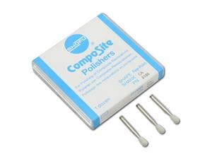 CompoSite Polierer Birne, Schaft W, Packung 12 Stück