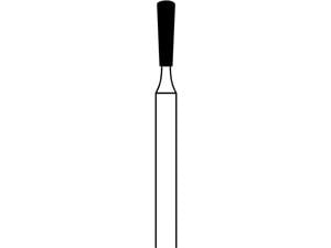 FG-Diamant, Form 234 ISO 014, Körnung grob (grün), Kopflänge 5 mm