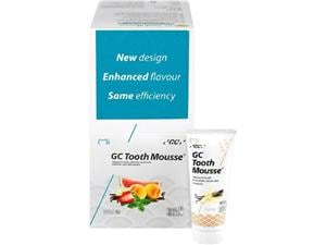 GC Tooth Mousse - Standardpackung Vanille, Packung 10 x 40 g