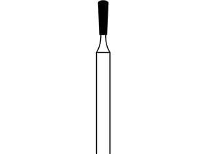 FG-Diamant, Form 234 ISO 012, Körnung fein (rot), Kopflänge 4 mm