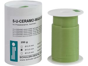 S-U Ceramo Wachsdraht Ø 3,0 mm, Rolle 250 g