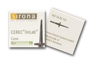 Cone Bur für CEREC 3 / CEREC 3D / inLab / inLab 3D Langkegel (Flip Bloc), Cone Bur 14 mm - 59 99 771, Packung 6 Stück
