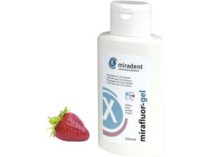 mirafluor®-gel Erdbeer, Spenderflasche 250 ml