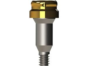 Alpha-loc Abutment gerade Ø 4,3 mm Höhe 1,0 mm