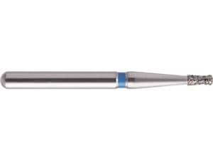 NeoDiamond FG, Form 019, umgekehrter Kegel mit Kragen ISO 009, mittel (blau), Packung 10 Stück