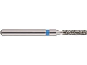 NeoDiamond FG, Form 157, Zylinder mit abgerundeter Kante ISO 011, mittel (blau), Packung 10 Stück