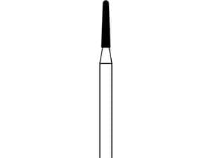 FG-Diamant, Form 197 ISO 012, Körnung grob (grün), Kopflänge 6 mm, Packung 5 Stück