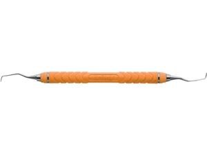 Rigid Gracey-Kürette - EverEdge 2.0, Griff 8 Resin 8 Colors Figur 11/12, orange