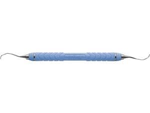 Rigid Gracey-Kürette - EverEdge 2.0, Griff 8 Resin 8 Colors Figur 13/14, blau