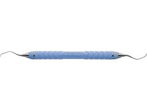 Rigid After-Five Gracey-Kürette - EverEdge 2.0, Griff 8 Resin 8 Colors Figur 13/14, blau