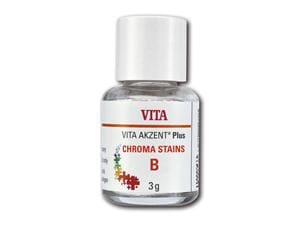 VITA AKZENT® Plus CHROMA STAINS POWDER CHROMA B, Packung 3 g