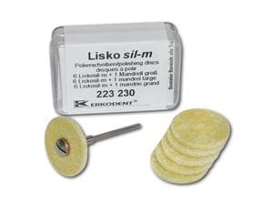 Liskosil - Nachfüllpackung M, Stärke 2 mm, Ø 27 mm, Scheiben 6 Stück