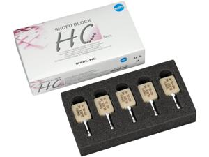 SHOFU Block HC - Universal 2-schichtig A2-2L, Packung 5 Stück