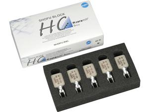 SHOFU Block HC - für Ceramill Amann Girrbach 2-schichtig A2-2L, Packung 5 Stück