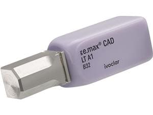 IPS e.max® CAD PrograMill LT B32 A1, Packung 3 Stück