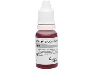 IPS e.max® ZirCAD Colouring Liquid Indikator Rot, Flasche 15 ml