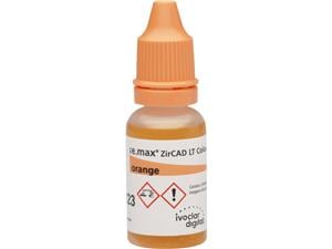 IPS e.max® ZirCAD LT Colouring Liquid Effect Orange, Flasche 15 ml