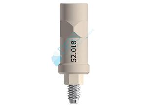 Intraoral Scan Abutment - kompatibel mit Zimmer Screw-Vent® RP Ø 4,5 mm