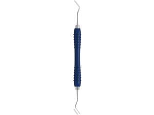 Füllungsinstrument Heidemannspatel, Colori Silikon Grip Breite 2,0 mm, blau (SI-1045/12A-BL)