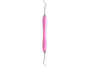 Füllungsinstrument Heidemannspatel, Colori Silikon Grip Breite 2,0 mm, pink (SI-1045/12A-PK)