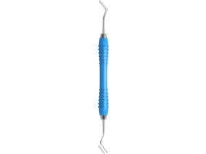 Füllungsinstrument Heidemannspatel, Colori Silikon Grip Breite 2,5 mm, hellblau (SI-1045/12B-HBL)