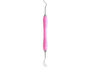 Füllungsinstrument Heidemannspatel, Colori Silikon Grip Breite 2,5 mm, pink (SI-1045/12B-PK)