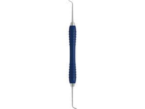 Füllungsinstrument Stopfer ASH, Colori Silikon Grip Breite 1,0 / 1,5 mm, blau (SI-1052/49-BL)