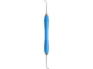 Füllungsinstrument Stopfer ASH, Colori Silikon Grip Breite 1,0 / 1,5 mm, hellblau (SI-1052/49-HBL)