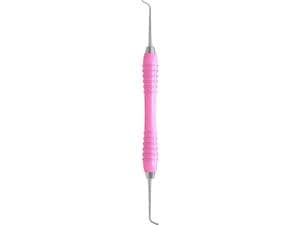 Füllungsinstrument Stopfer ASH, Colori Silikon Grip Breite 1,0 / 1,5 mm, pink (SI-1052/49-PK)