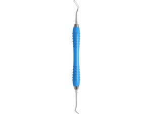 Füllungsinstrument Spatel ASH, Colori Silikon Grip Breite 2,2 / 2,5 mm, hellblau (SI-1052/6-HBL)