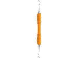 Füllungsinstrument Kugelstopfer DYCAL, Colori Silikon Grip Ø 0,6 / 0,9 mm, orange (SI-1054/10A-OR)