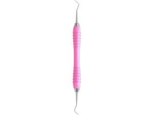 Füllungsinstrument Kugelstopfer DYCAL, Colori Silikon Grip Ø 0,6 / 0,9 mm, pink (SI-1054/10A-PK)
