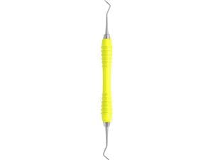 Füllungsinstrument Stopfer, Colori Silikon Grip Ø 1,0 / 1,2 mm, gelb (SI-1054/180-GE)