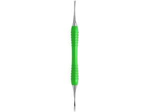 Raspatorium nach Glickmann, Colori Silikon Grip Breite 3,0 mm, grün (SI-1862/24G-GR)