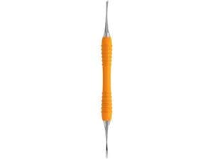 Raspatorium nach Glickmann, Colori Silikon Grip Breite 3,0 mm, orange (SI-1862/24G-OR)